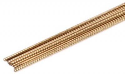 2.4mm Bare Brass Brazing Rods 2.5kg